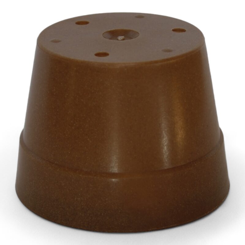 DrainMaster EcoWood Topf 1.5L mit Drainagelöcher
