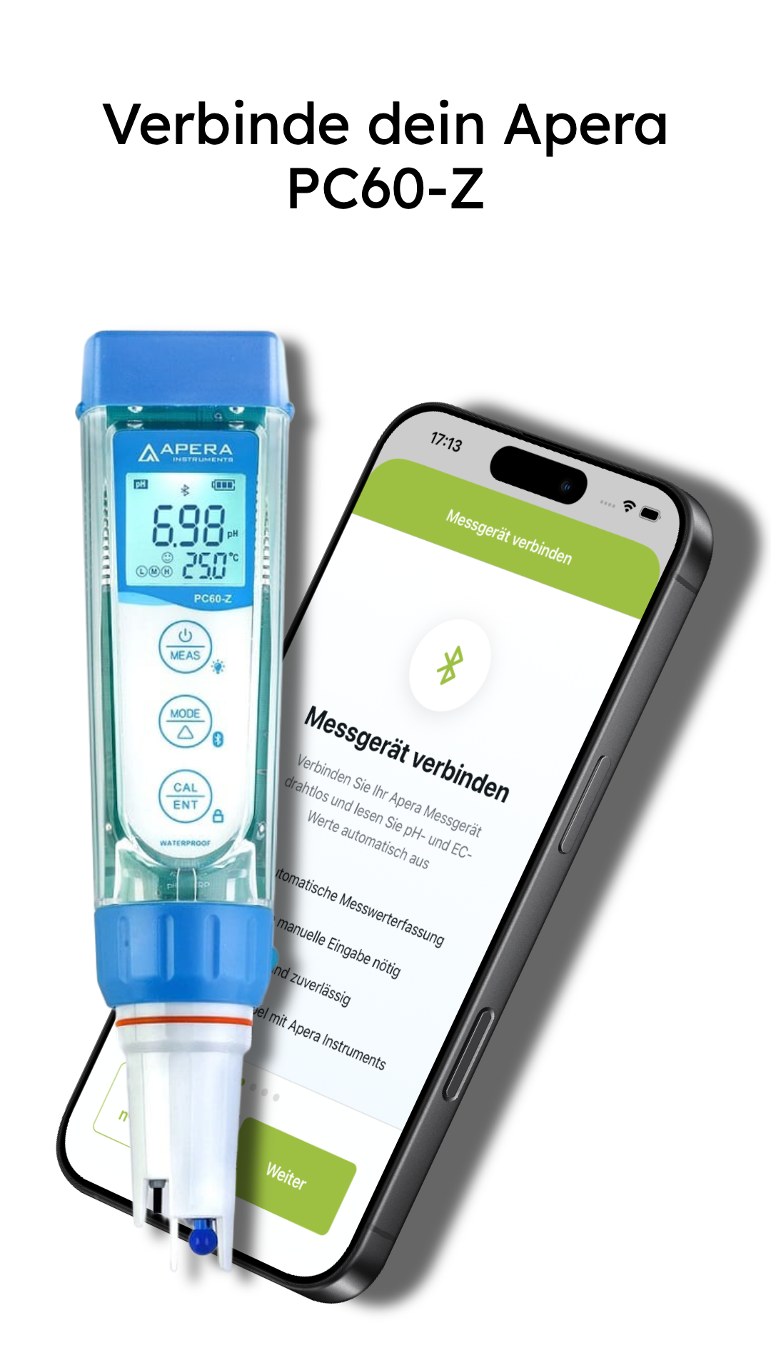 PC60-Z ile DrainMaster Plus uygulaması