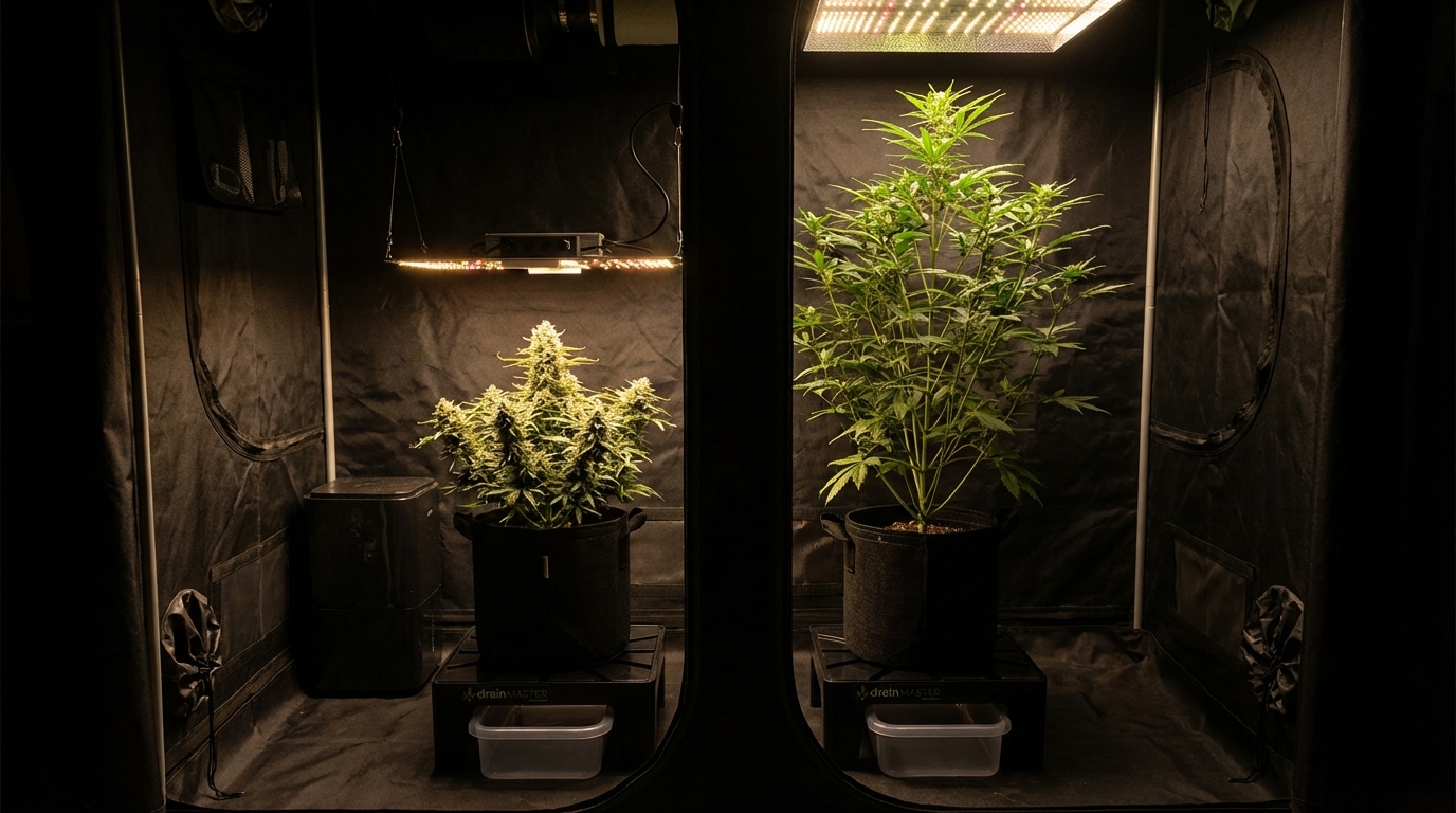 Autoflower oder Photoperiod - DrainMaster