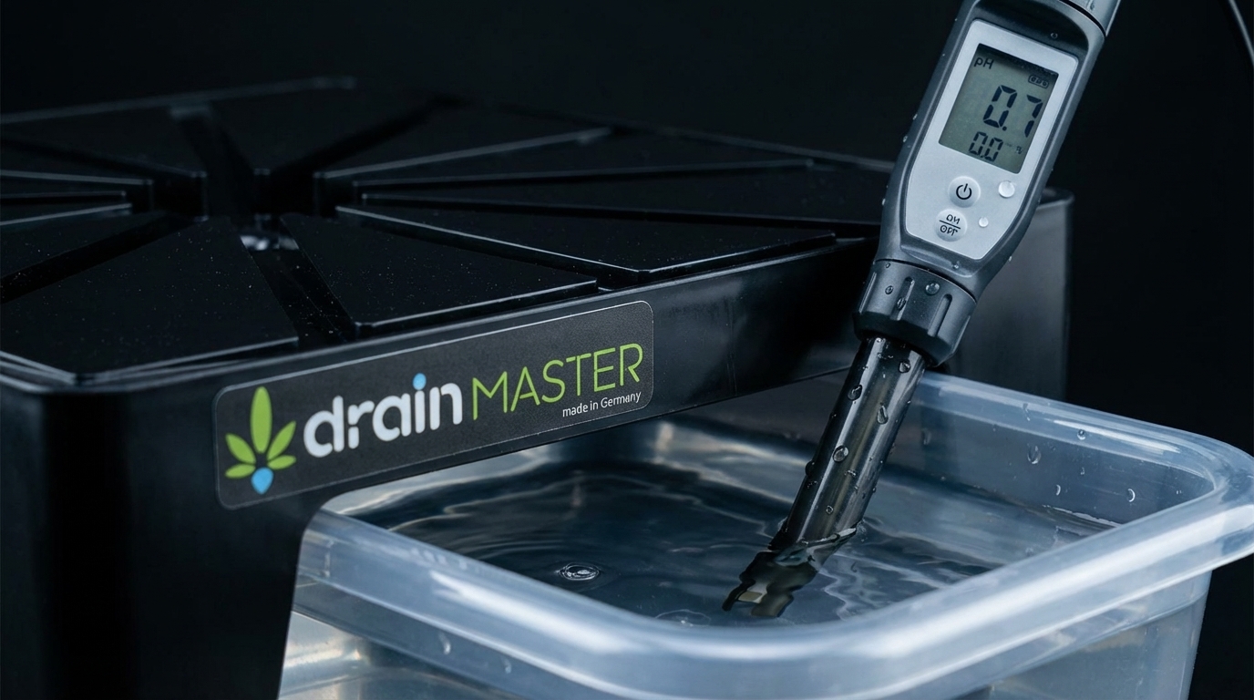 Cannabis pH Wert optimal - DrainMaster