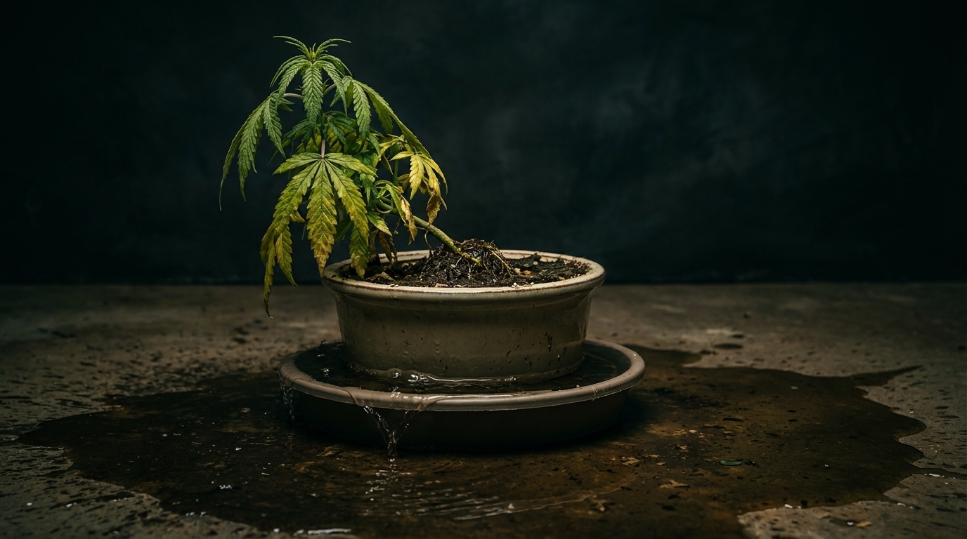 Cannabis gießen Fehler - DrainMaster
